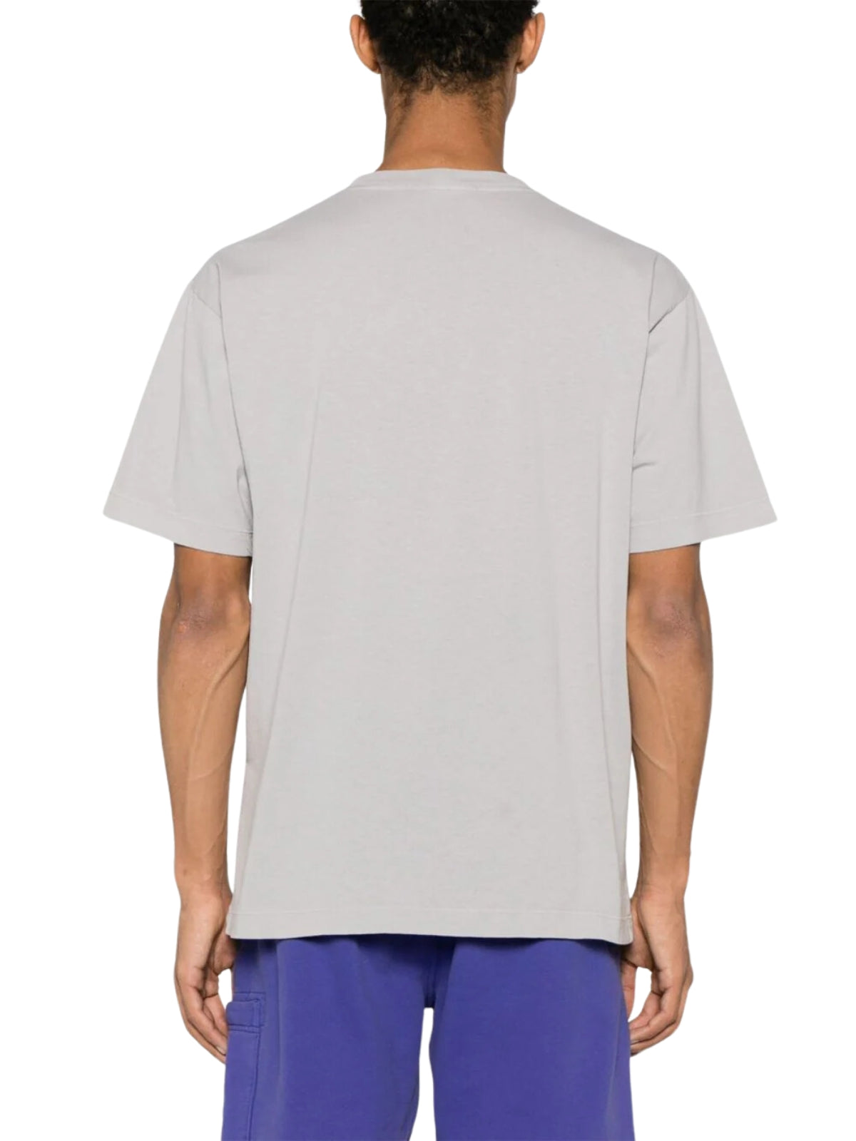 Stone Island T-Shirt Logo Grey-AL Capone Premium