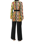 Msgm Jersey Ladies Belt Multi Colour-AL Capone Premium