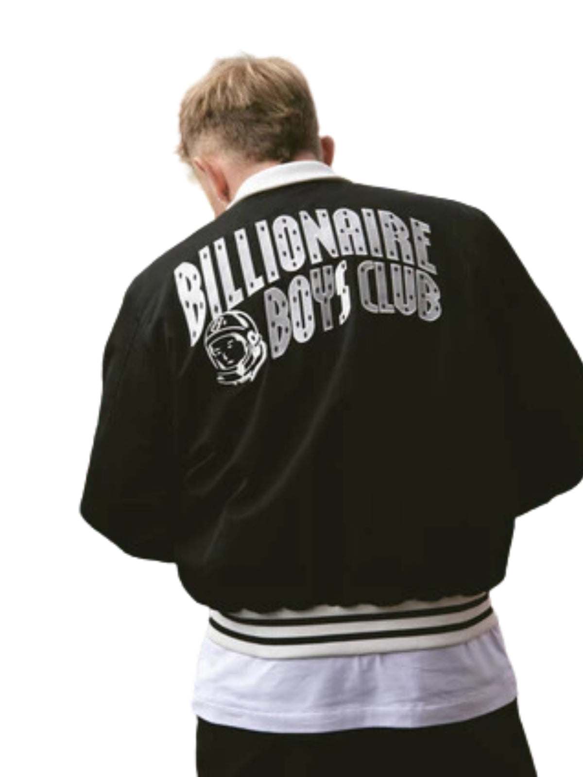 Billionaire Boys Club Jacket Arch Logo Varsity Black-AL Capone Premium