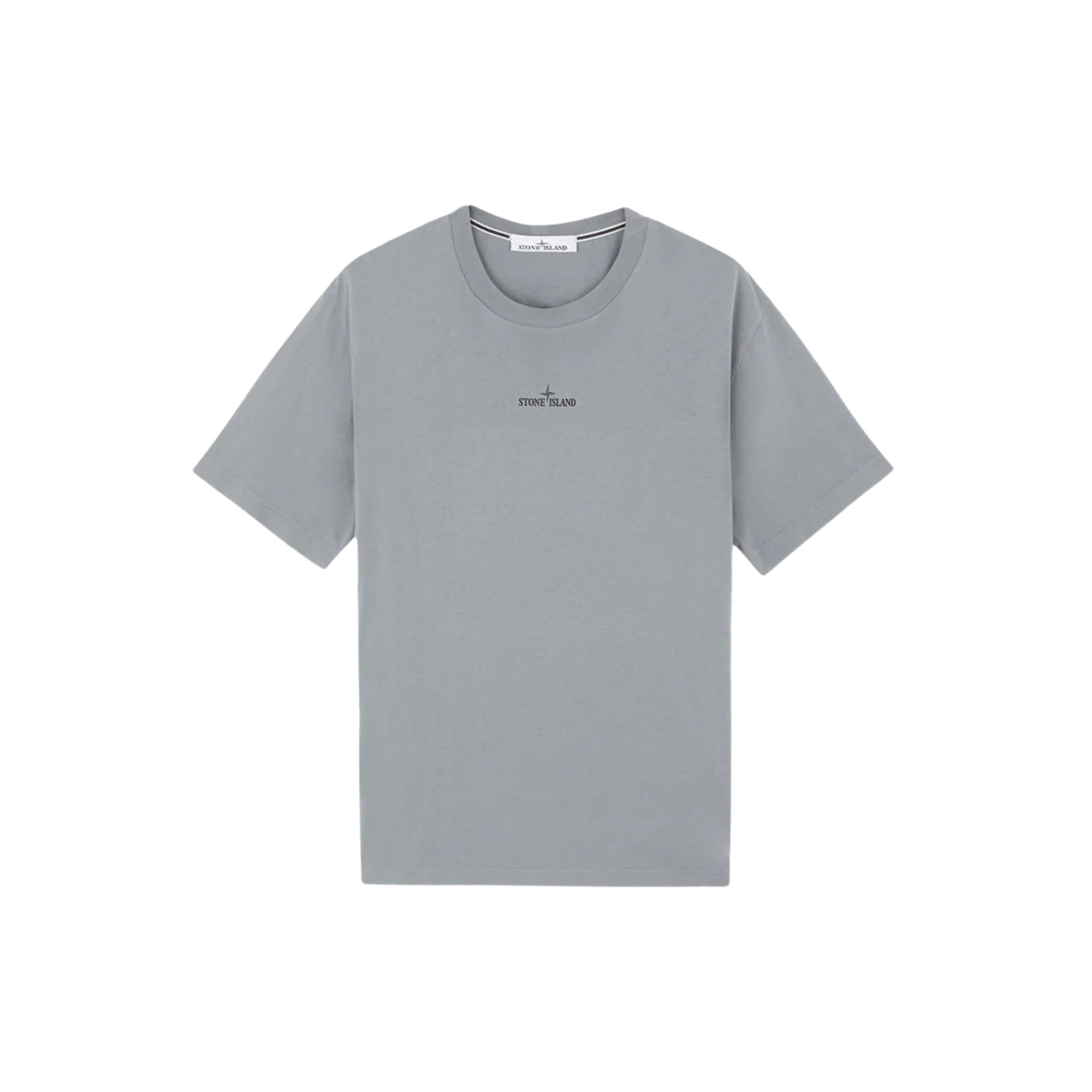 Stone Island T-Shirt Logo Grey-AL Capone Premium