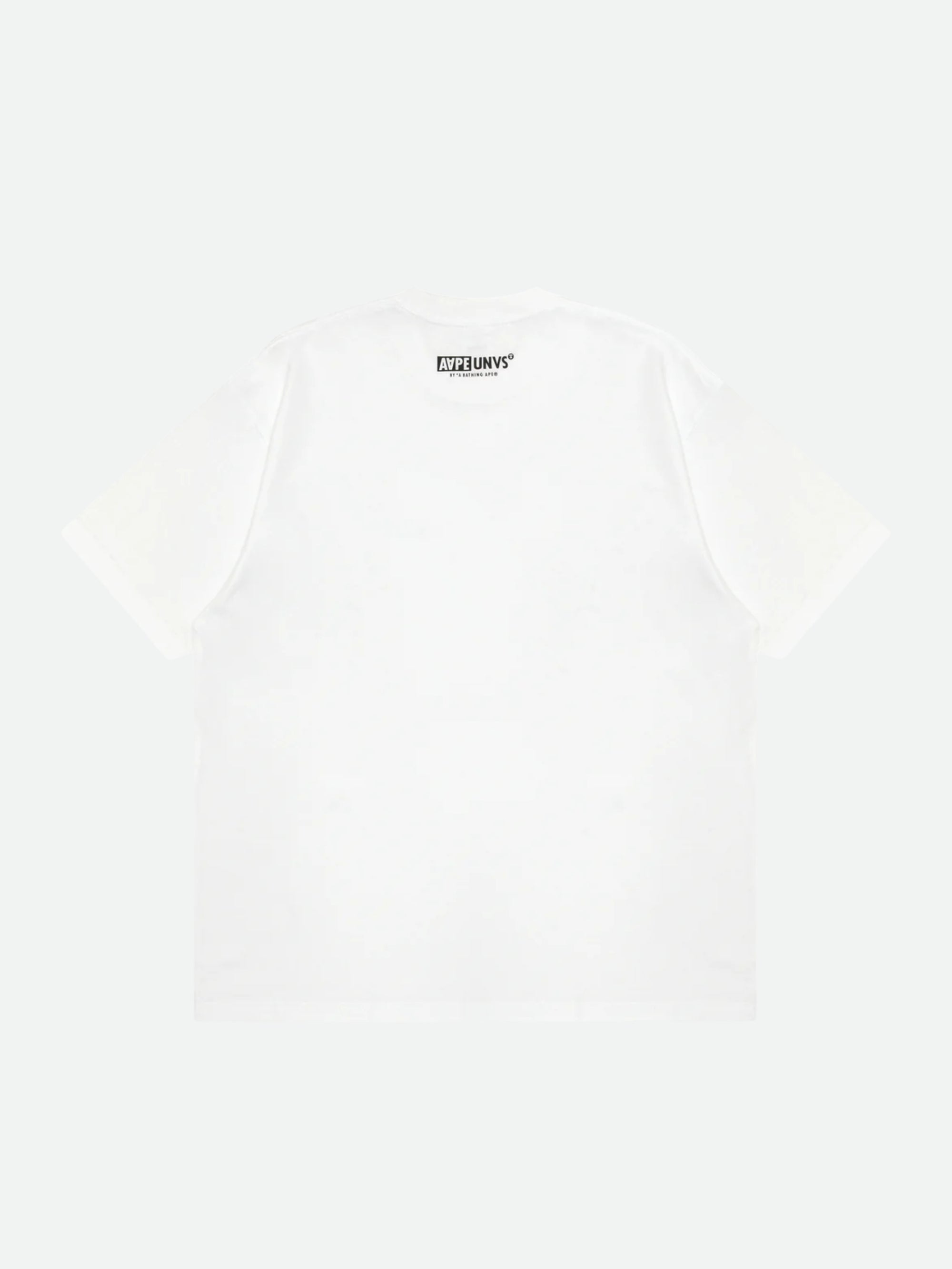 Aape T-Shirt Universe Logo White-AL Capone Premium
