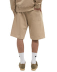 Kenzo Bermuda Shorts Elephant Logo Beige