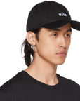 Msgm Cap Logo Black
