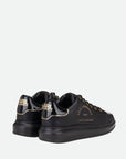 Karl Lagerfeld Sneaker Kll285 Kapri Lug Maieon Karl Lace Black Shimmer Suede