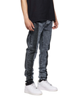 Purple Jeans Two Tone Black-AL Capone Premium