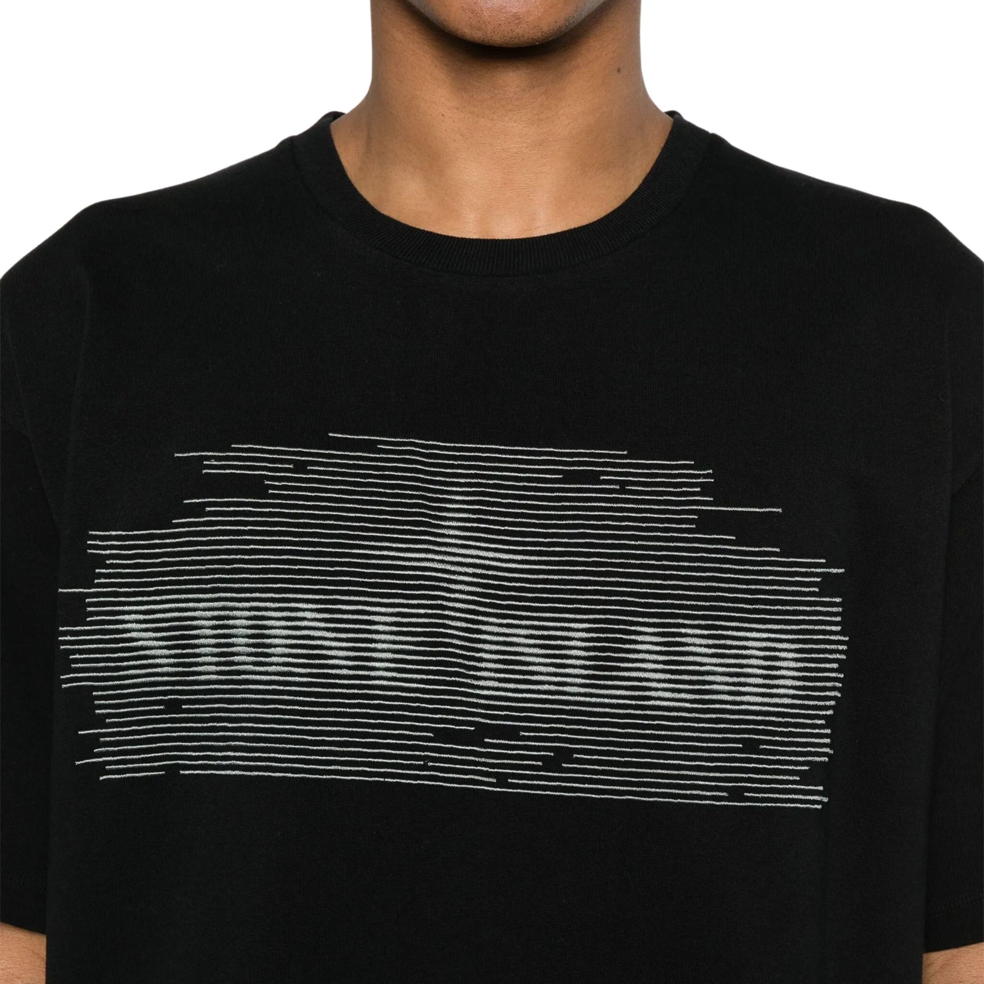 Stone Island T-Shirt Big Logo Black-White-AL Capone Premium