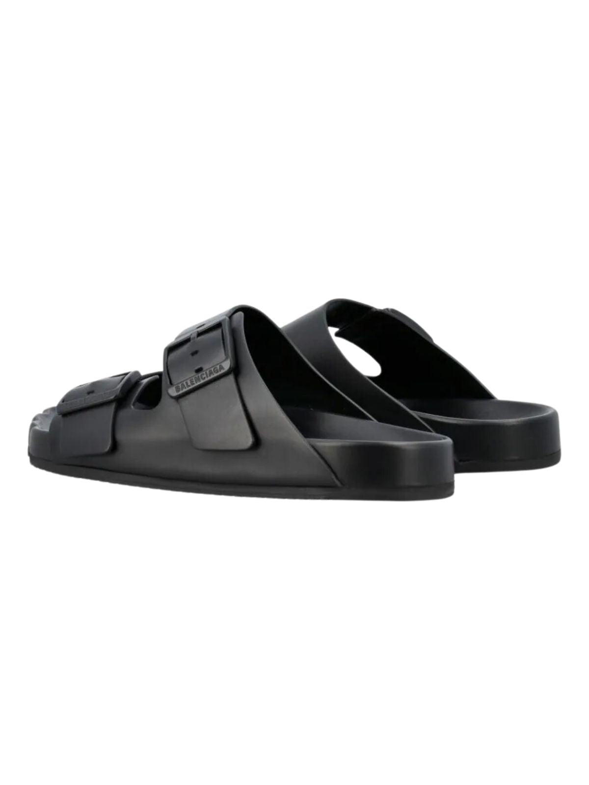 Balenciaga Slide Sunday Buckled Black-AL Capone Premium