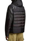 Moncler Jacket Gloas Hooded Logo Black-AL Capone Premium