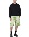 Y-3 Shorts Fleece Off-White-Green-AL Capone Premium