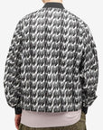 Moncler Jacket Monogram White-Grey-Black - AL Capone Premium