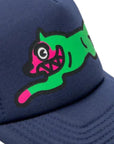 Ice-Cream Cap Trucker Running Dog Navy