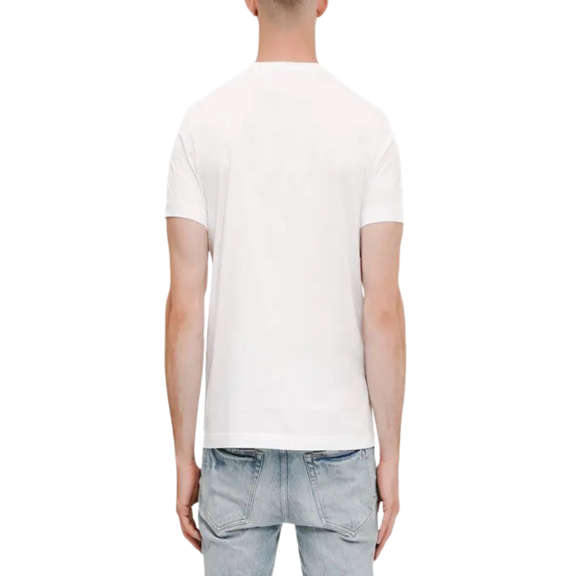 Purple T-Shirt Tabloids Logo White-AL Capone Premium