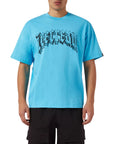 Ice-Cream T-Shirt Gothic College Blue