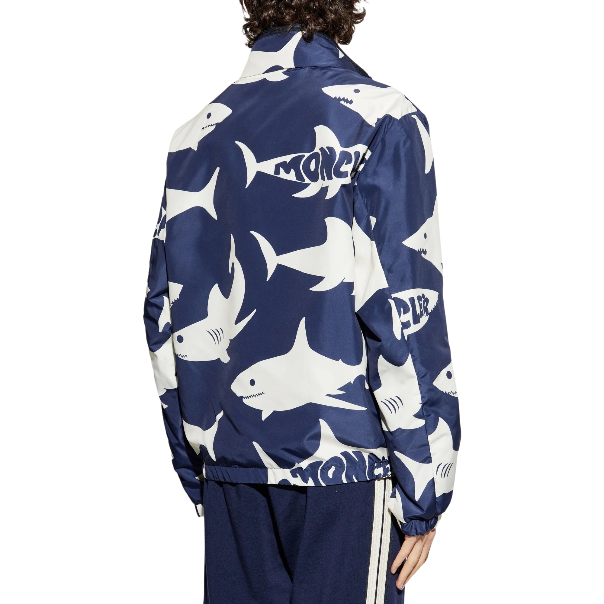 Moncler Jacket Lachat Blue-White-AL Capone Premium