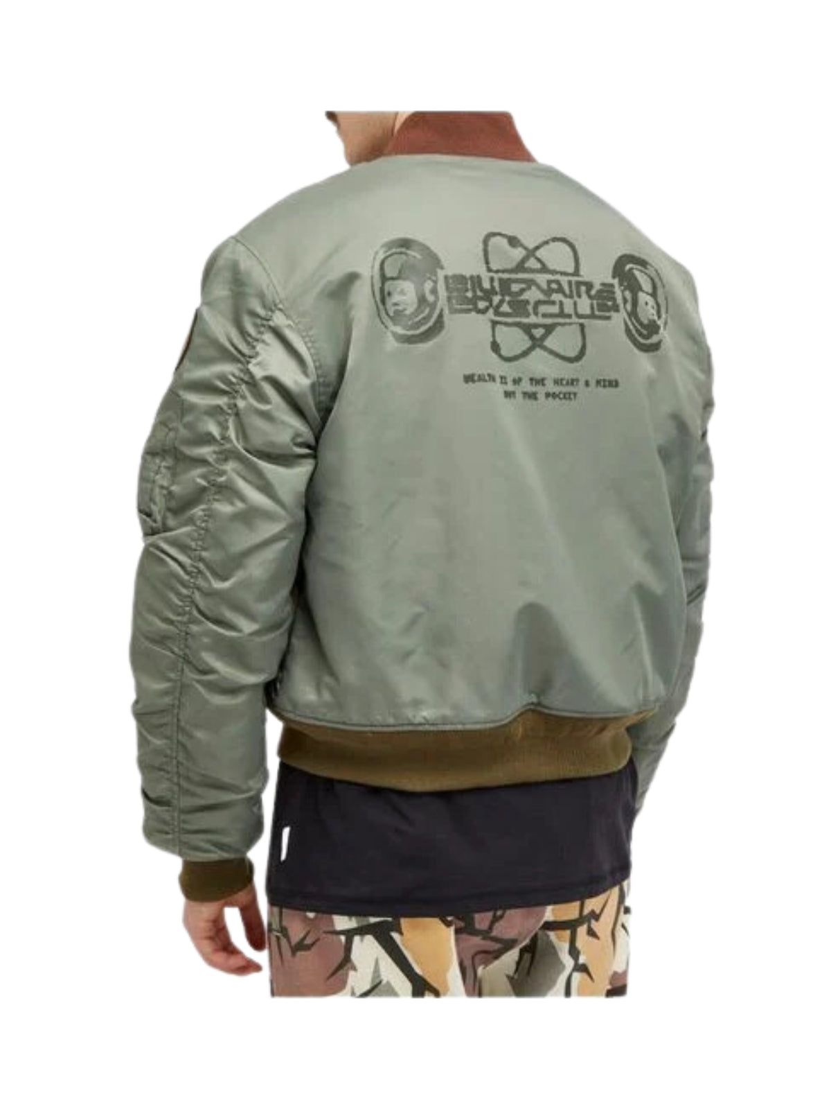 Billionaire Boys Club Jacket Nylon Shell Bomber Olive-AL Capone Premium