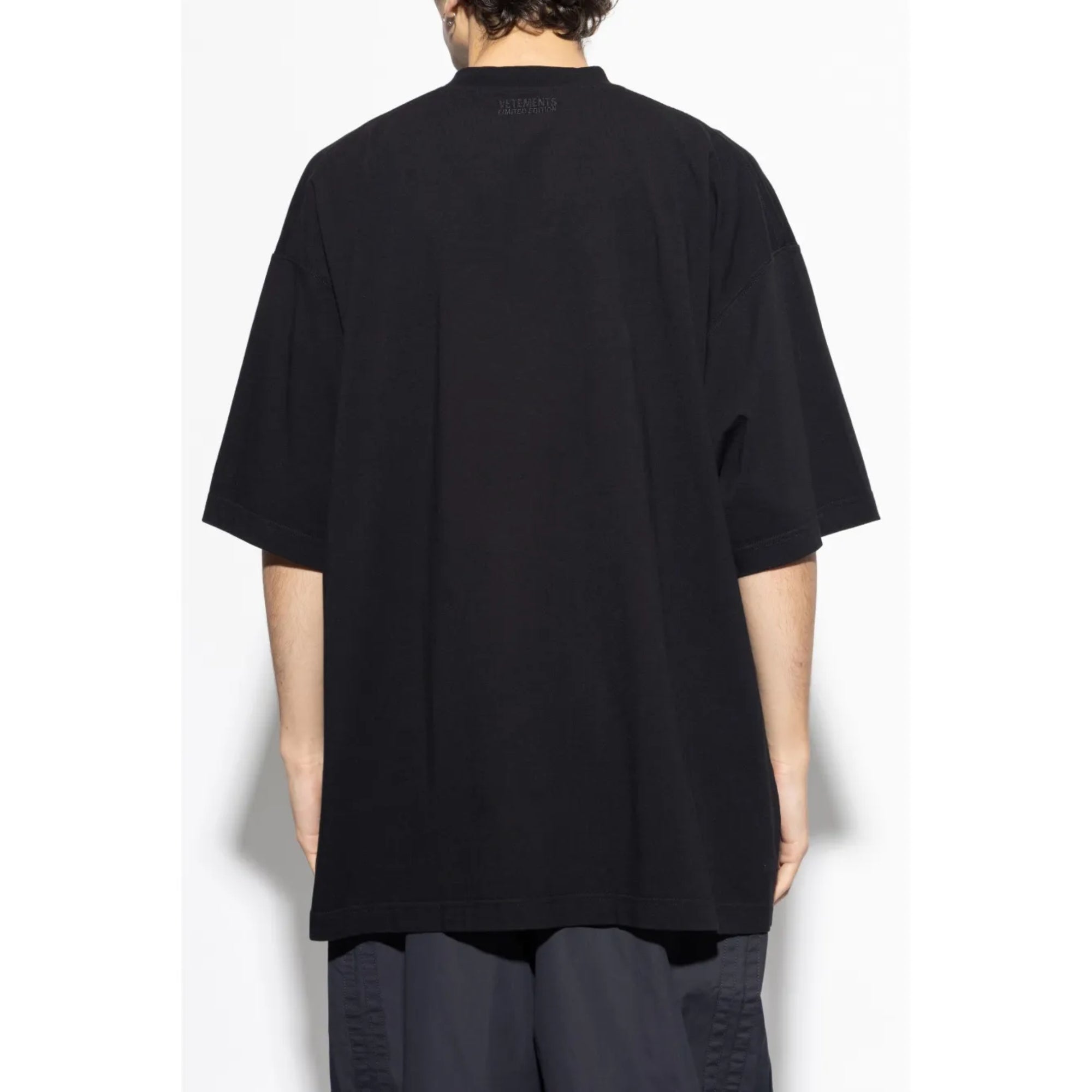 Vetements T-Shirt 500 Million Dollars Oversized Black-AL Capone Premium