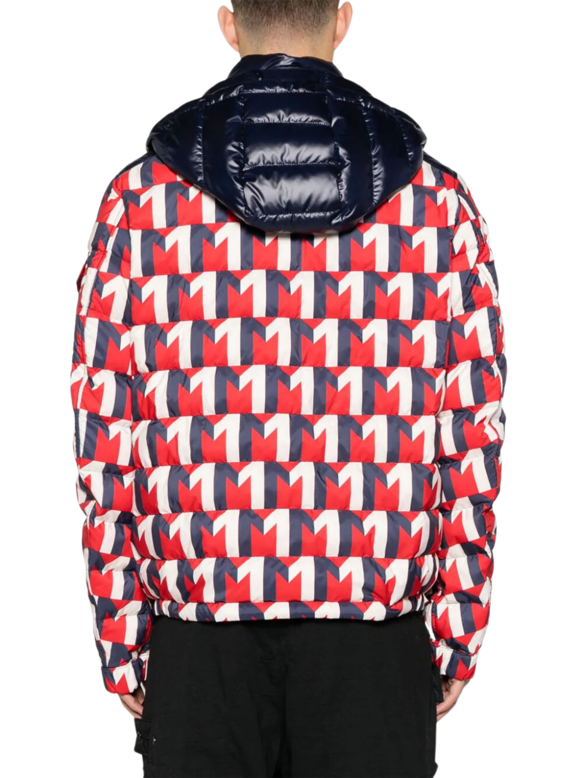 Moncler Jacket Monogram Red White Black AL Capone Premium