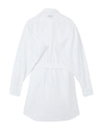 Kenzo Shirt Ladies Long With Belt White