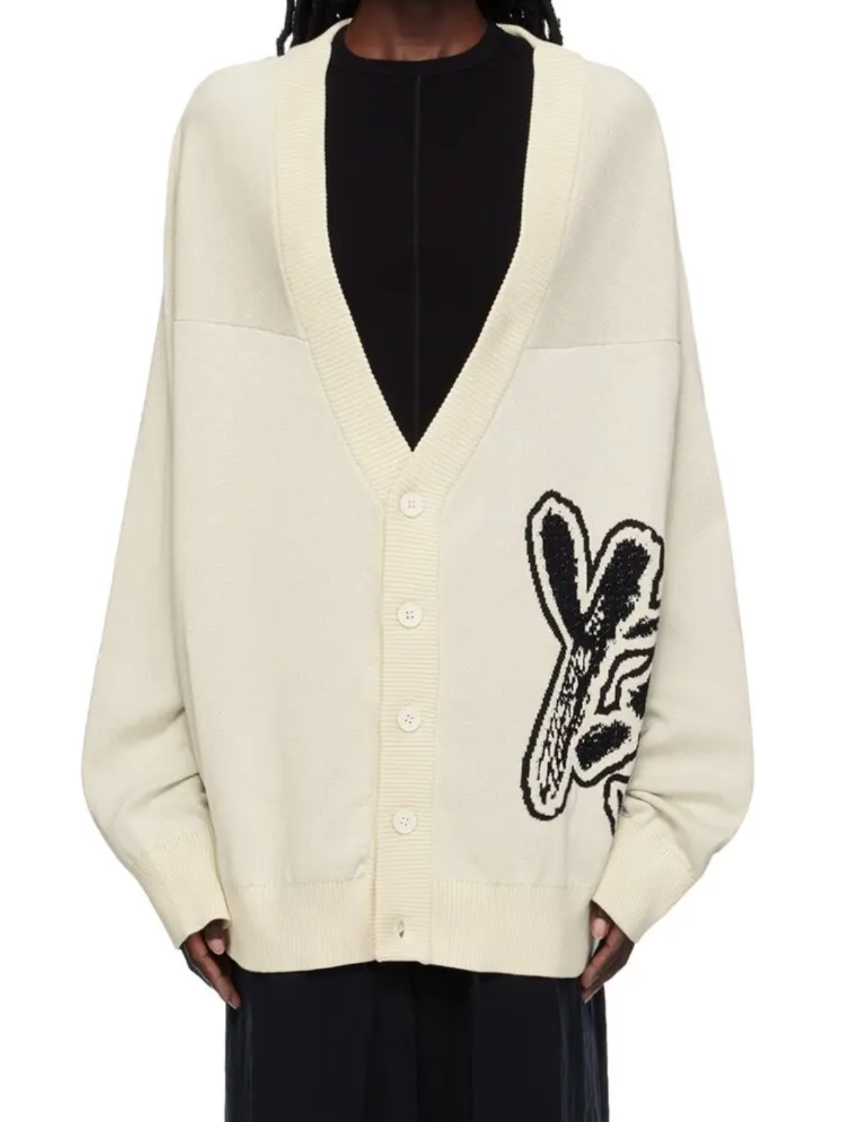 Y-3 Sweater Knit Logo Off-White-AL Capone Premium