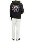 Kenzo Hoodie Embroidered Logo Black-AL Capone Premium