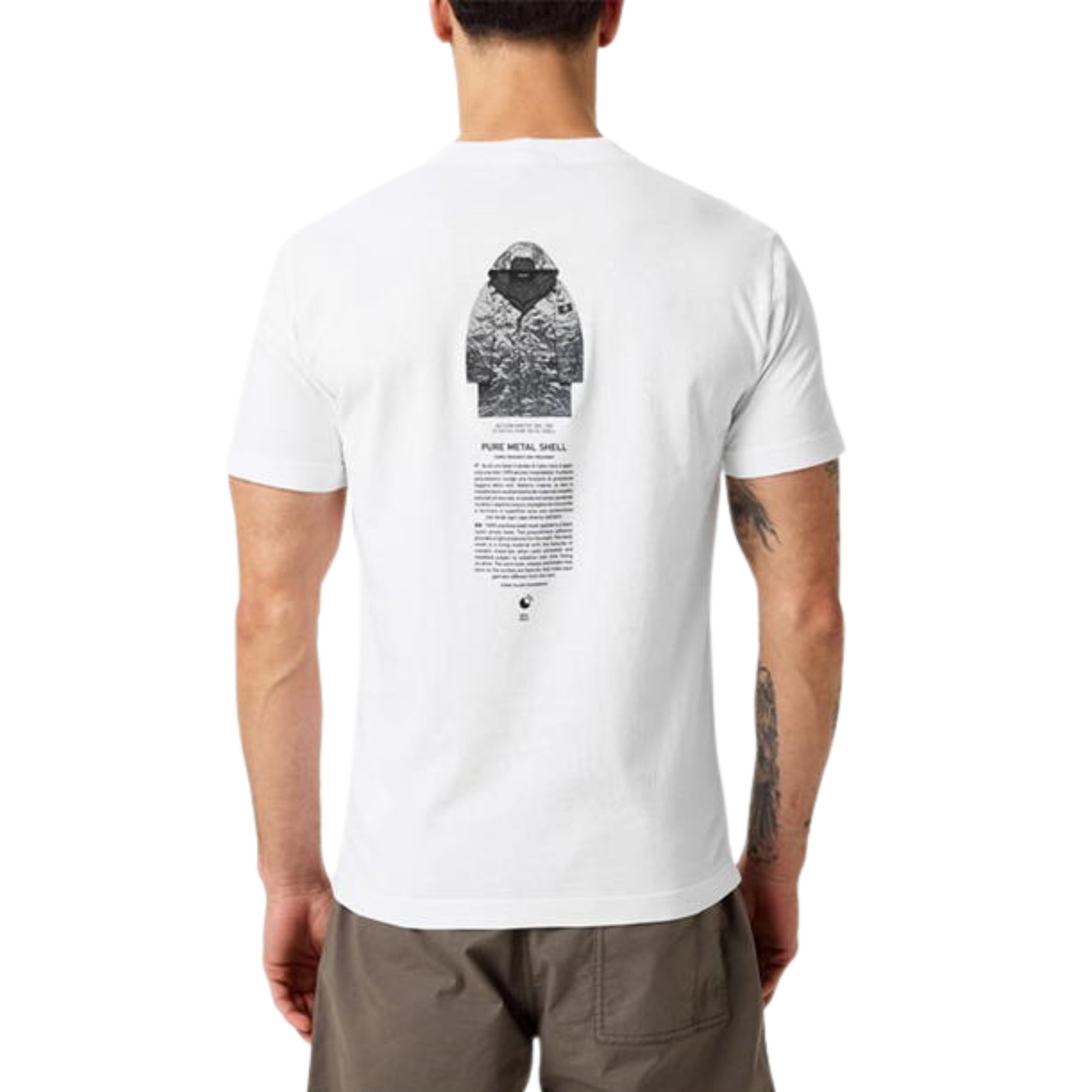 Stone Island T-Shirt Logo White-AL Capone Premium