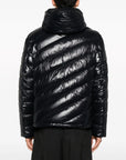 Moncler Jacket Shama Hooded Logo Black-AL Capone Premium