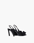 Givenchy Gh11 High Heel Ribbon Wrap Over Black