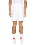 Casablanca Shorts Monogram Jacquard Towelling White