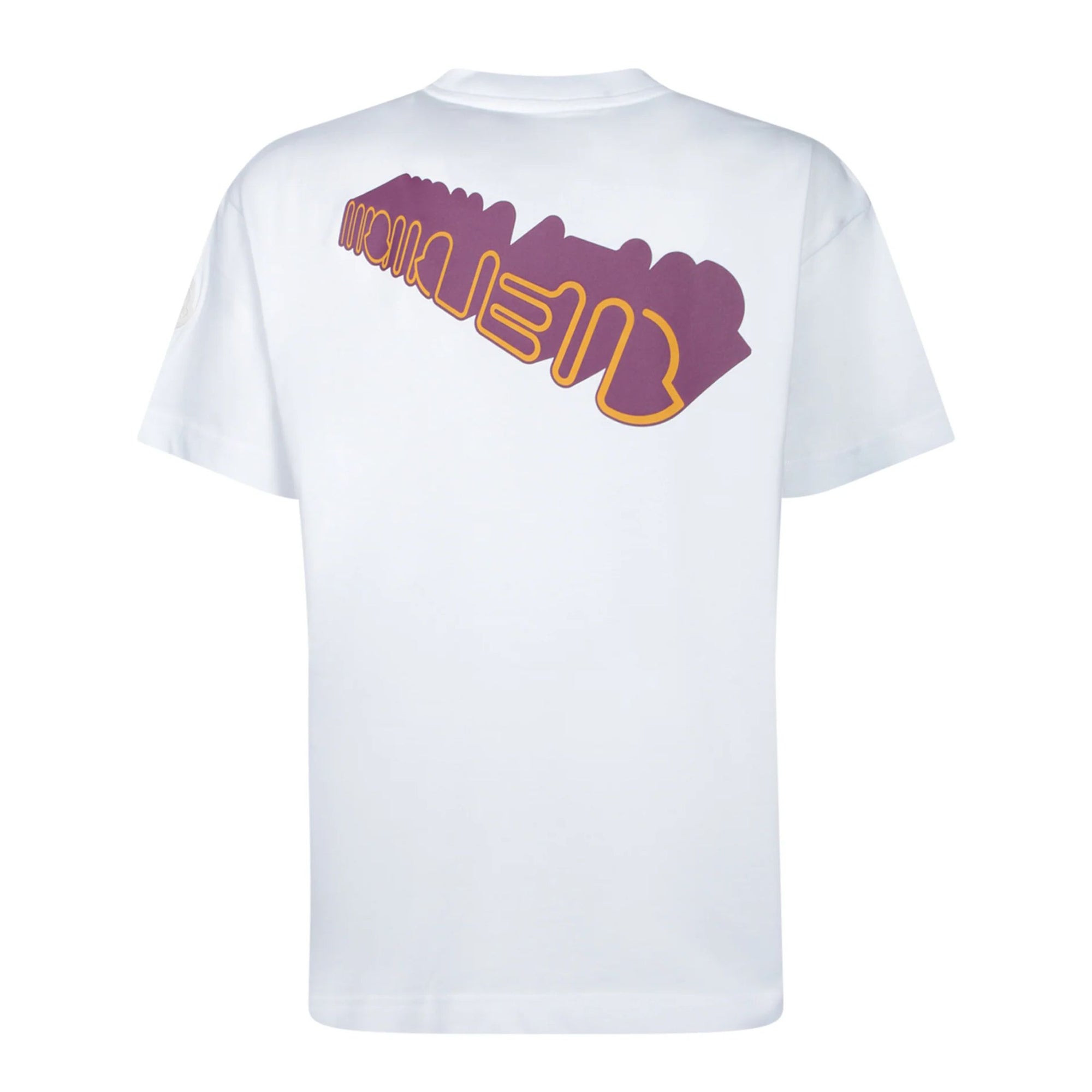 Moncler T-Shirt Solid Logo White-AL Capone Premium