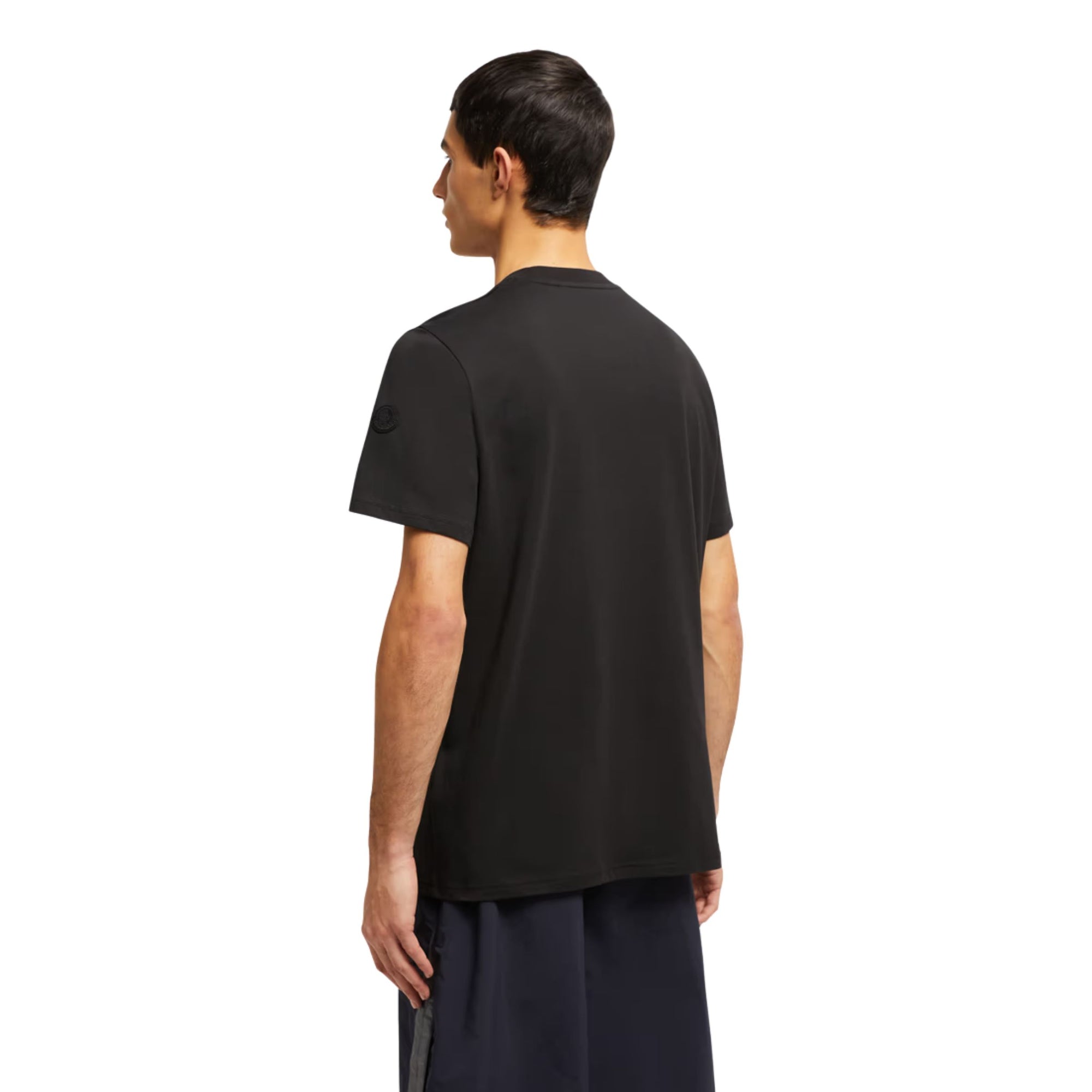 Moncler T-Shirt Logo Black-White-AL Capone Premium