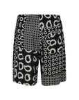 Msgm Shorts Bermuda Allover Print-AL Capone Premium