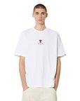 Aape T-Shirt Moonface Logo White-AL Capone Premium