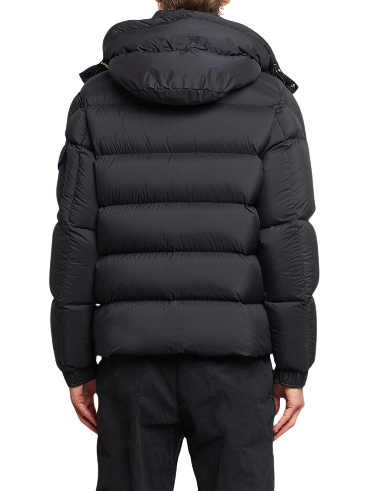 Moncler Jacket Vezere Logo Black - AL Capone Premium
