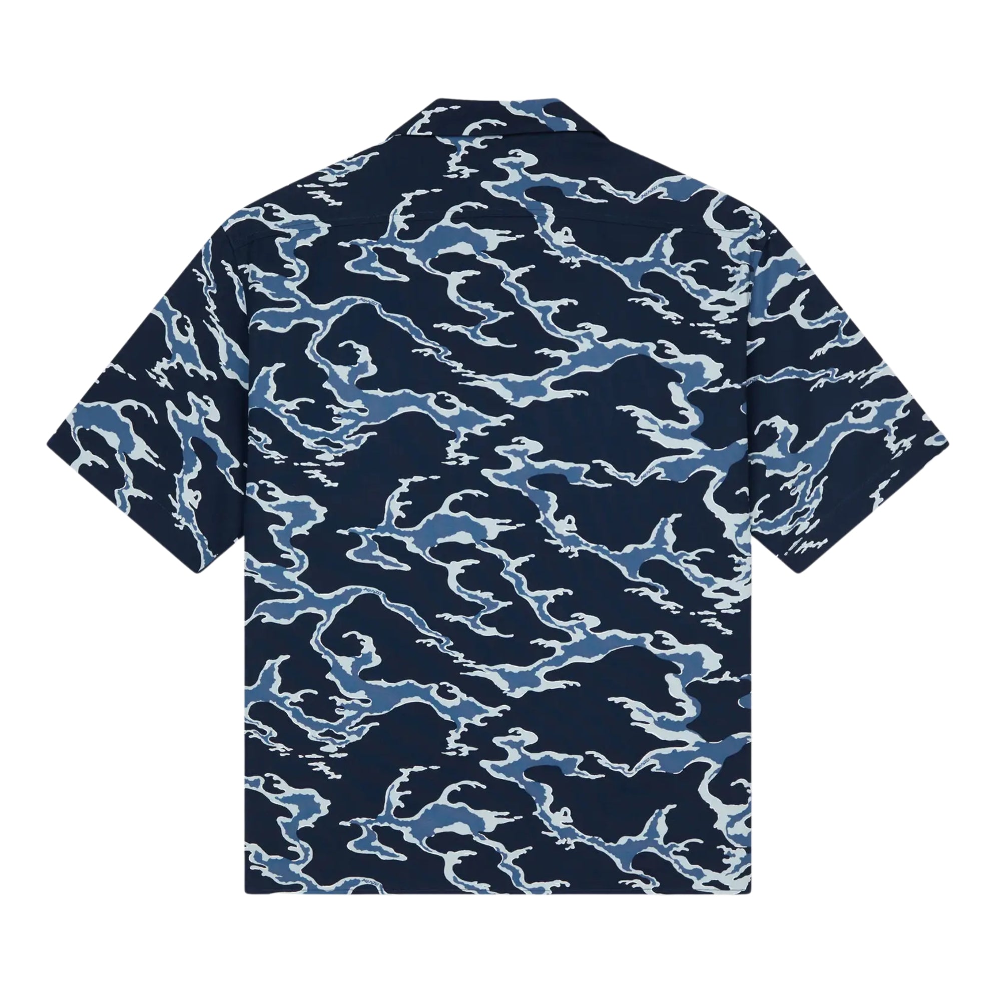 Kenzo Shirt SC Ocean Camo Blue-AL Capone Premium