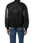 Vtmnts Jacket Varsity Mono Black-AL Capone Premium