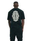 Capone T-Shirt Back Print Black-AL Capone Premium