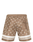 Moncler Boxer Mare Logo Brown-AL Capone Premium