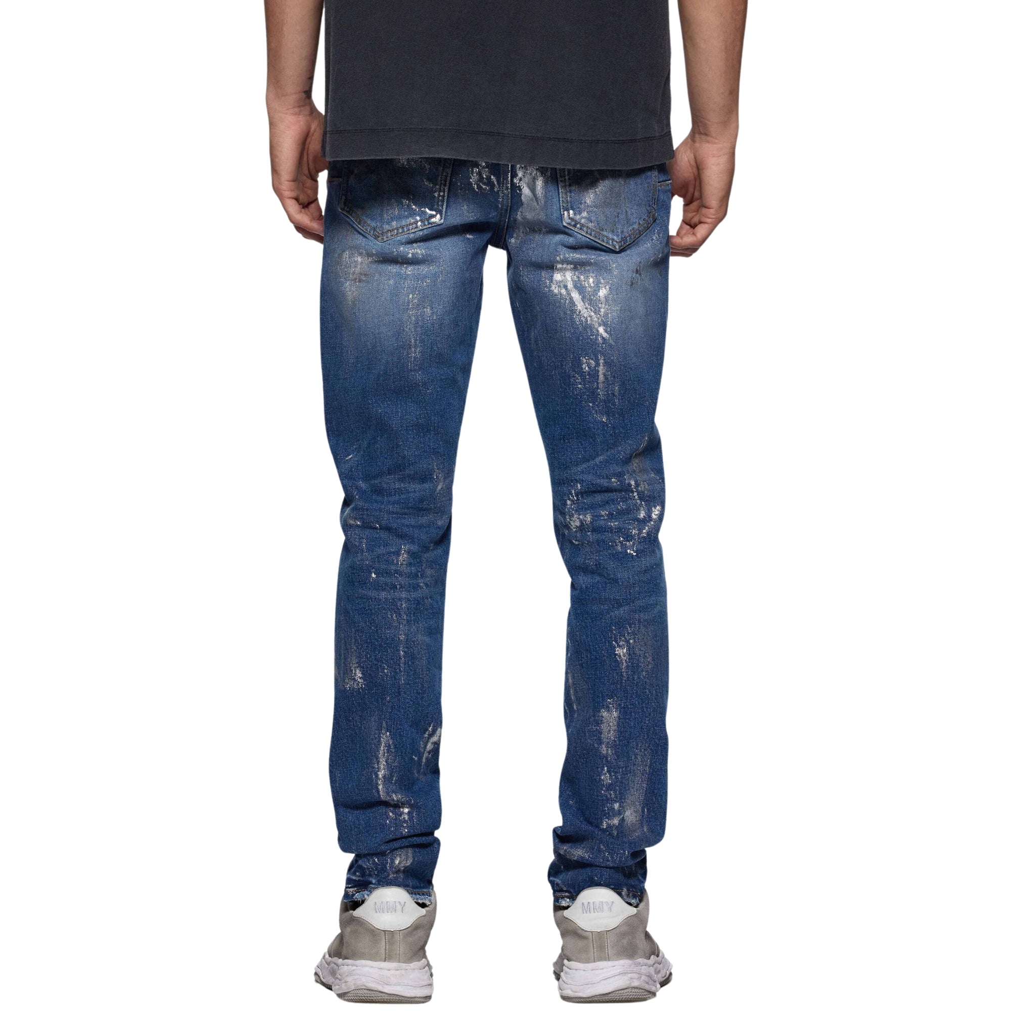 Purple Jeans Allover Rip Indigo-AL Capone Premium