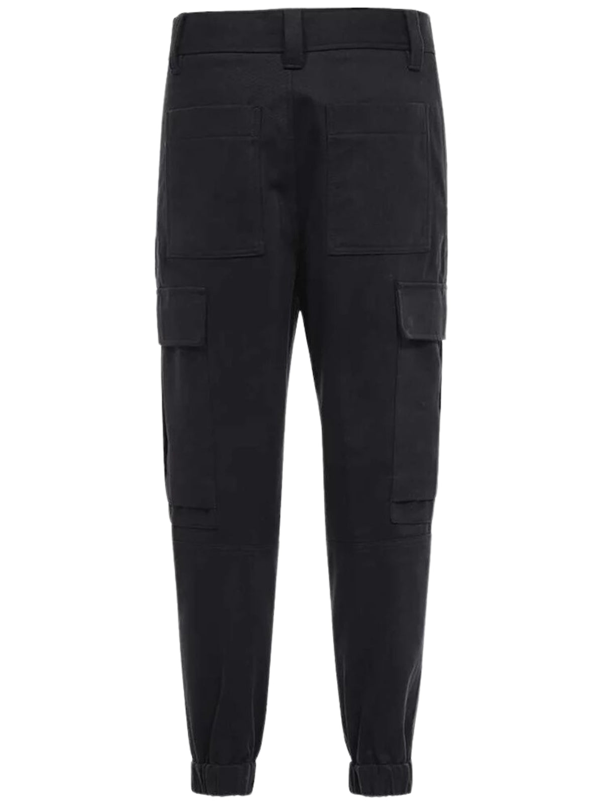 Ami Cargo Pant Logo Black-AL Capone Premium