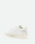 Karl Lagerfeld Sneaker Kl565 Kapri Cushion Emboes Repeat Lo Lace White Leather-Mono