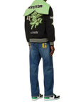 Icecream Jacket Boxy Fit Logo Black-AL Capone Premium