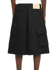 Jw Anderson Shorts Cargo Black-AL Capone Premium