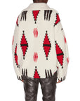 Isabel Marant Sweater Ecru-Red