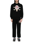 Icecream Track Pants Cones & Bones Black-AL Capone Premium