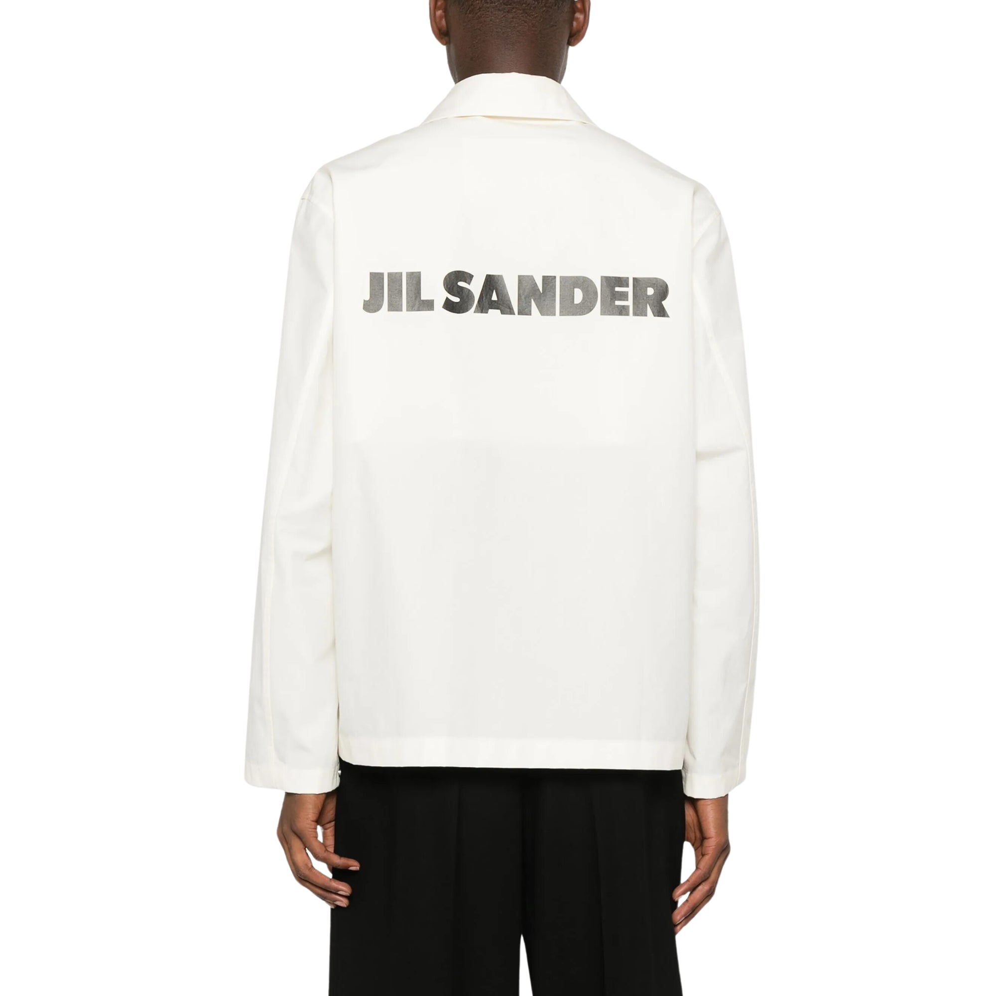 Jil Sander Jacket Button Down White-AL Capone Premium