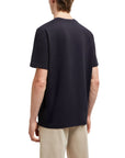 Moncler T-Shirt Patch Logo Black
