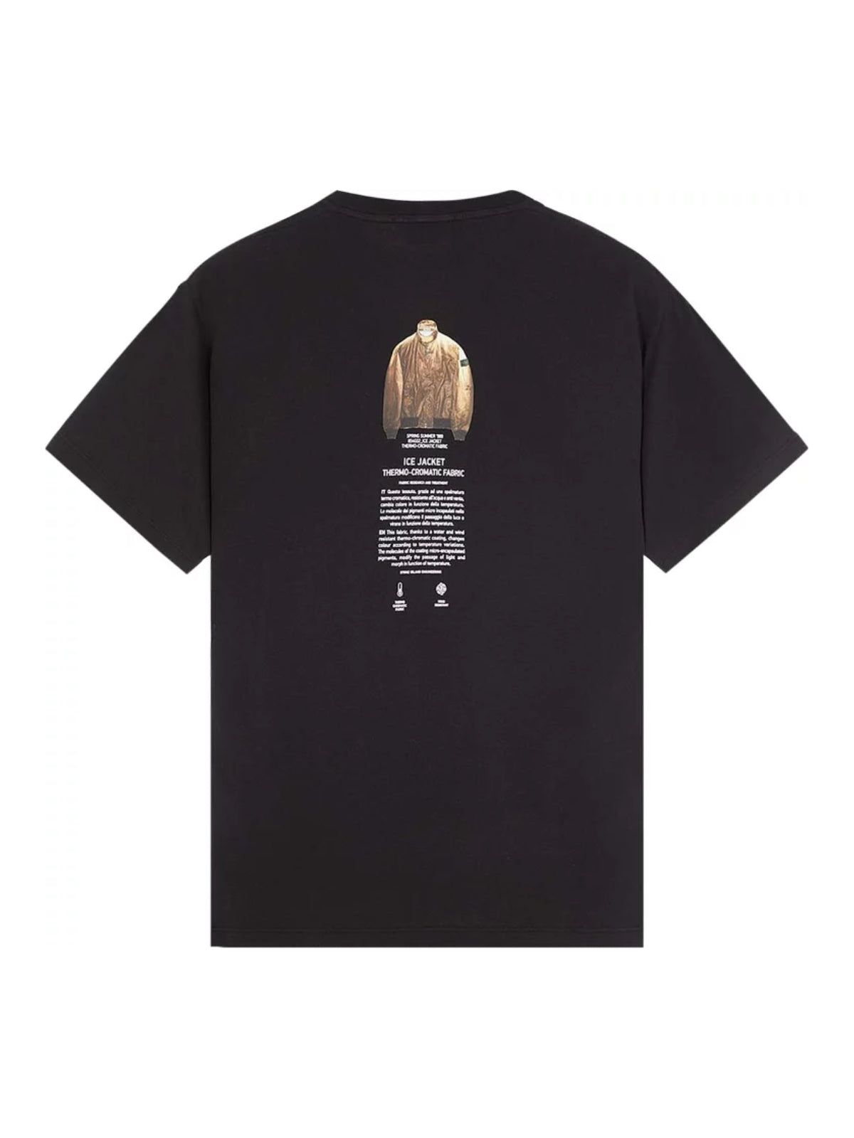 Stone Island T-Shirt Logo Black-AL Capone Premium