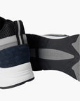 Cleens Sneakers C17 White Sole Grey Sides Black