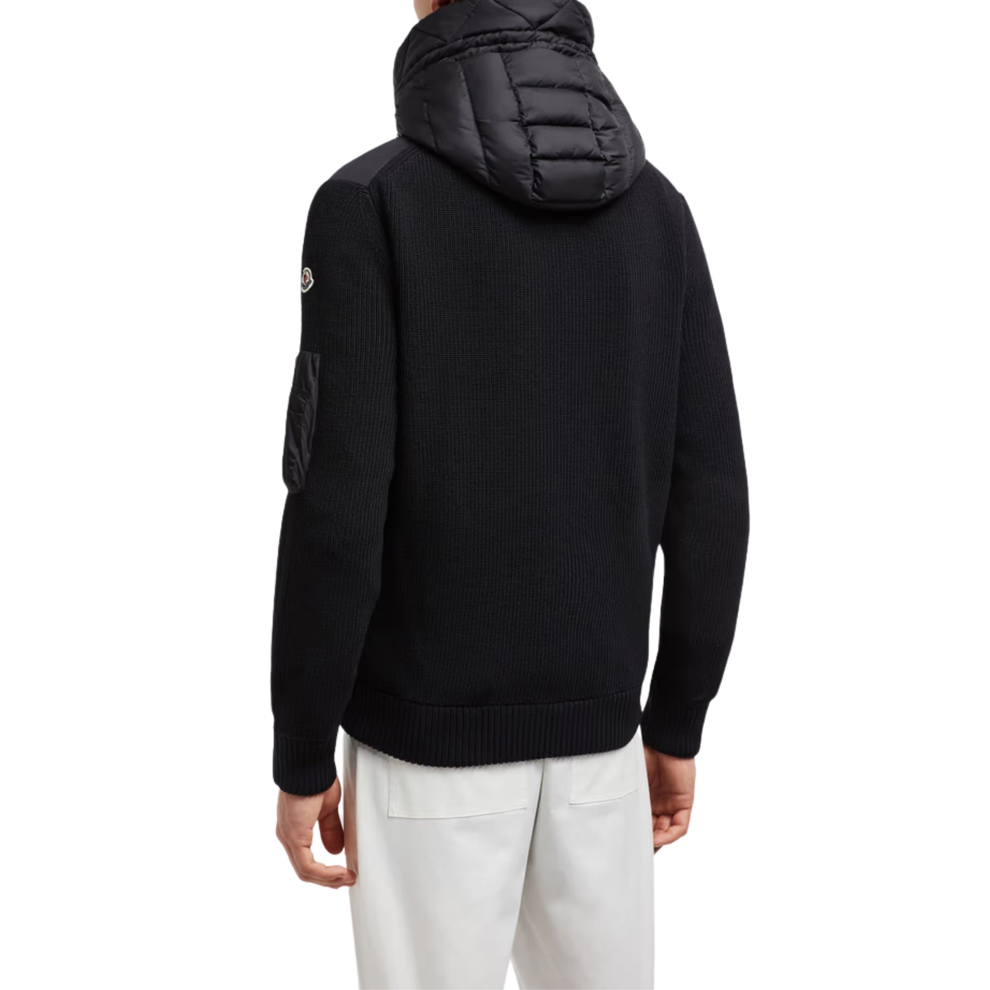 Moncler Jacket Logo Black-AL Capone Premium