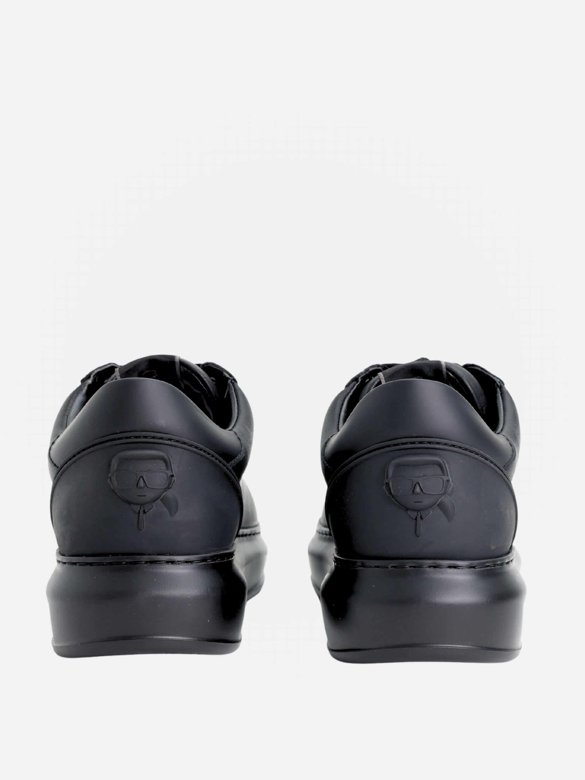 Karl Lagerfeld KL558 Sneaker Kapri NFT Kounter Rif Black Leather/Mono-AL Capone Premium